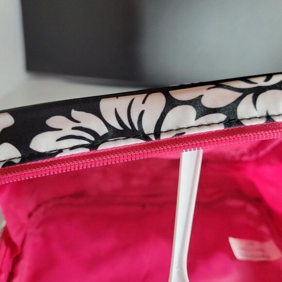 MODELLA FLORAL PRINT DESIGN MAKEUP COSMETIC BAG - Picture 9 of 13